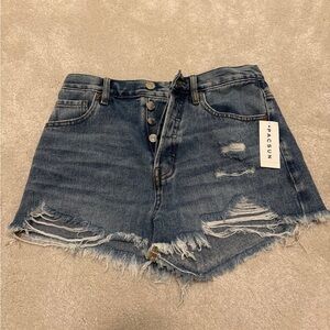 PacSun Distressed Denim Shorts
